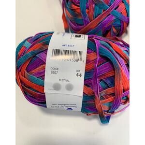 Ticker Tape Yarn from Moda Dea, Festival